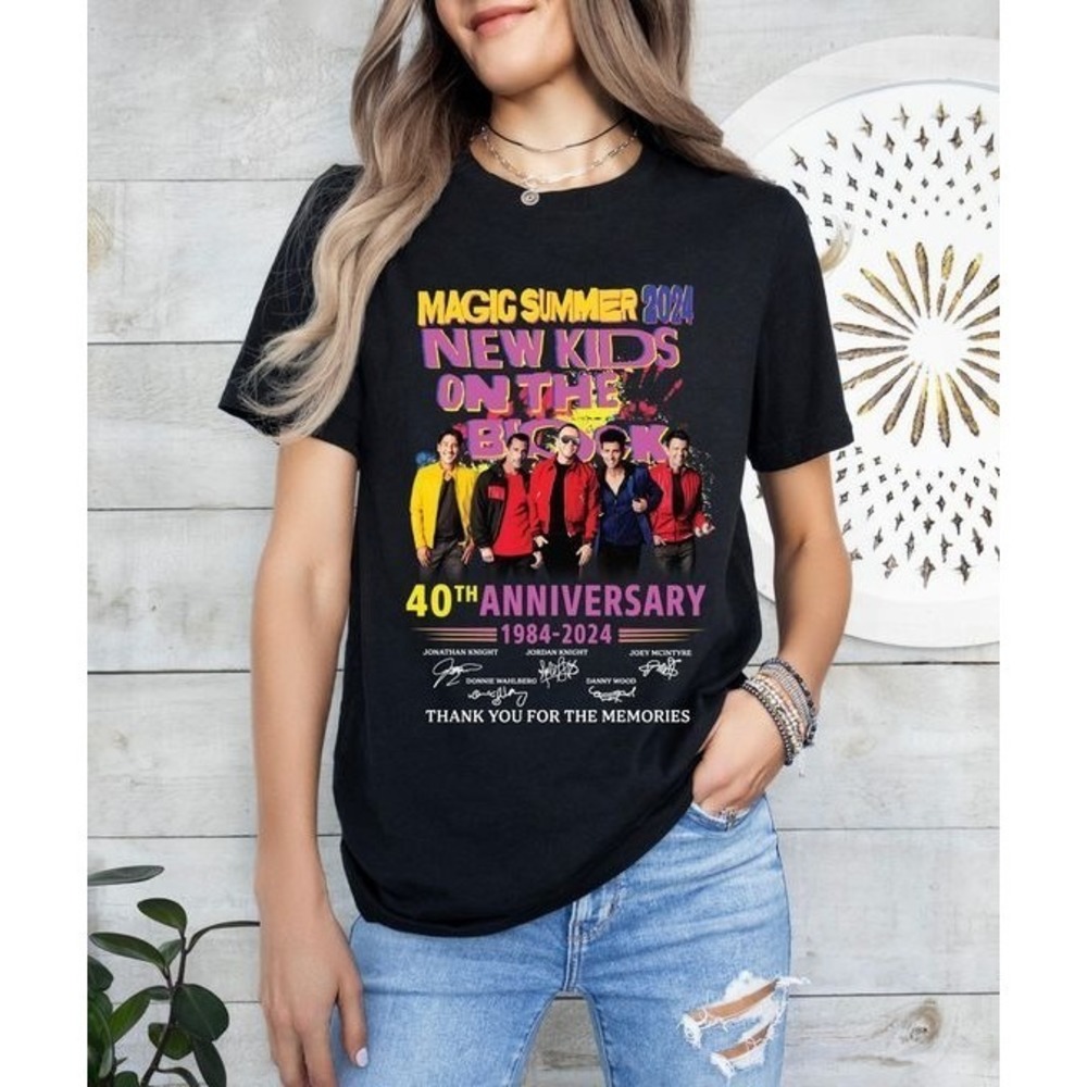 New Kids On The Block Shirt, NKOTB Summer 2024 Shirt